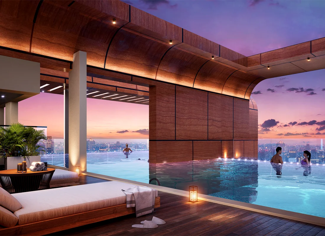 Terrace Pool View